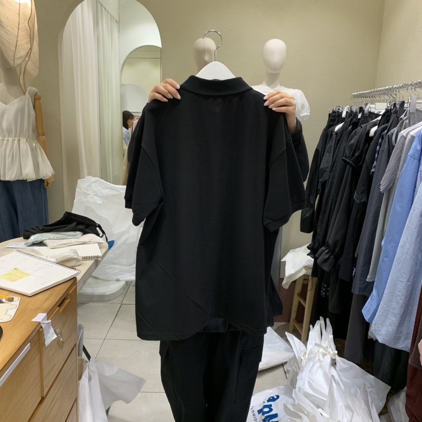 BROCCOLISALAD韓國直郵㊣女裝新品休閑25春夏人氣時尚熱賣T恤BROCCOLISALADT恤