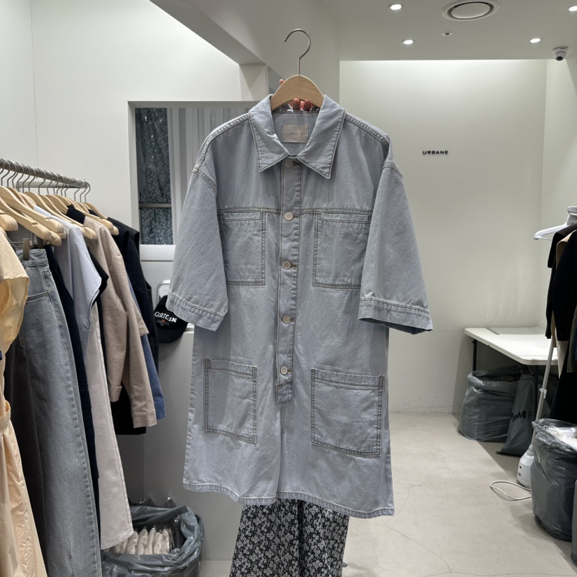 URBANE-P直郵韓國代購㊣女裝新品休閑人氣職業推薦25春夏連衣裙URBANE-P連衣裙圖色2