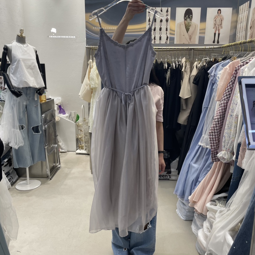 CHARLES THE SECOND韓國直郵㊣女裝新品休閑職業熱賣連衣裙CHARLES THE SECOND/CHEAP-CHIC連衣裙