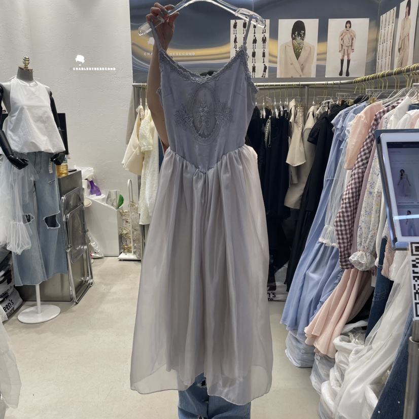 CHARLES THE SECOND韓國直郵㊣女裝新品休閑職業熱賣連衣裙CHARLES THE SECOND/CHEAP-CHIC連衣裙圖色2