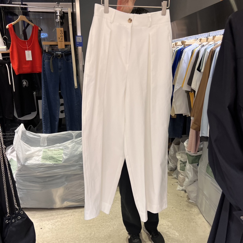 BANY ANCO韓國㊣直郵東大門代購女裝新品休閑25春夏休閑褲BANY ANCO休閑褲