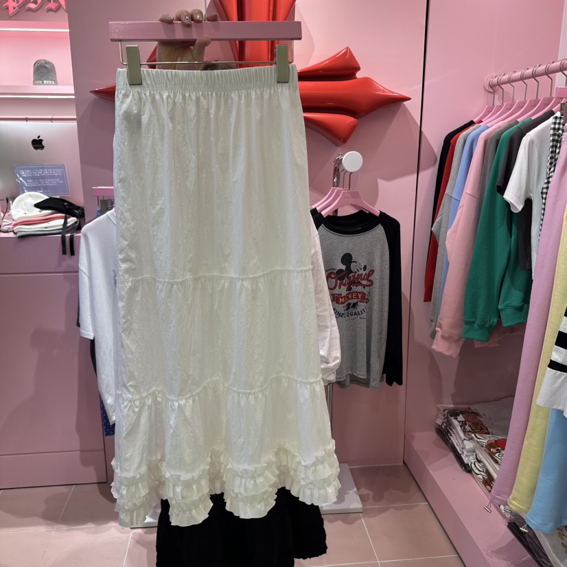 LOVE PINK韓國直郵㊣東大門實拍女裝新款人氣推薦時尚長裙LOVE PINK長裙