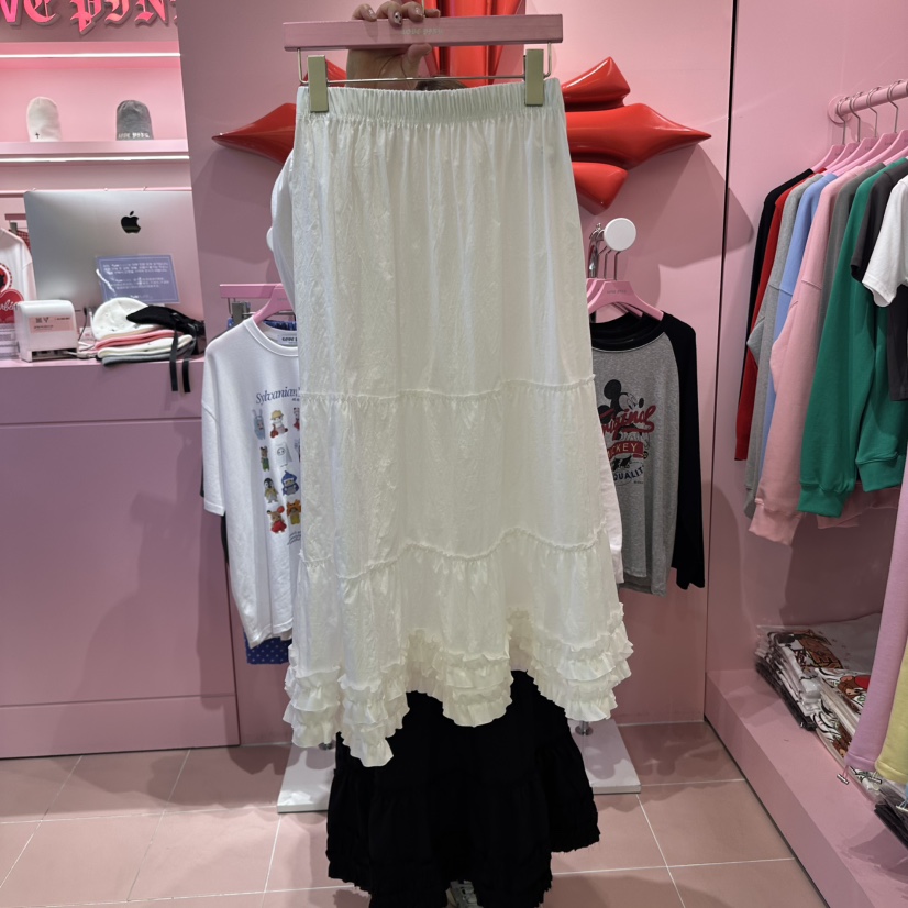 LOVE PINK韓國直郵㊣東大門實拍女裝新款人氣推薦時尚長裙LOVE PINK長裙