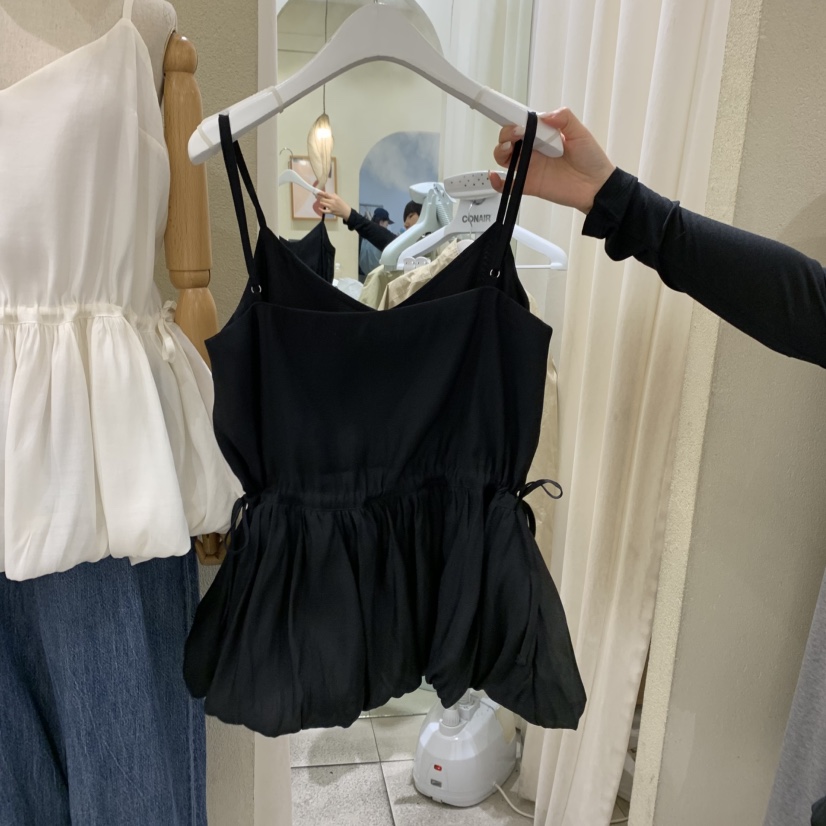BROCCOLISALAD韓國㊣直郵東大門代購女裝新品職業25春夏吊帶背心BROCCOLISALAD吊帶/背心