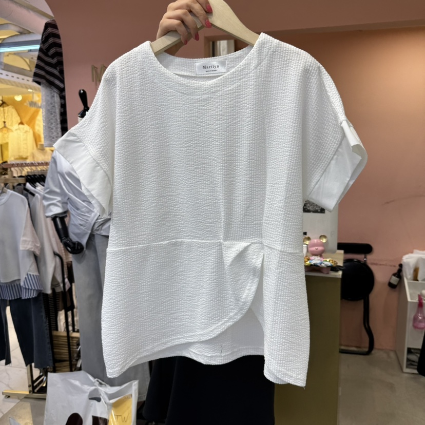 MARILYN韓國㊣直郵東大門代購女裝新款25春夏推薦時尚休閑T恤MARILYNT恤