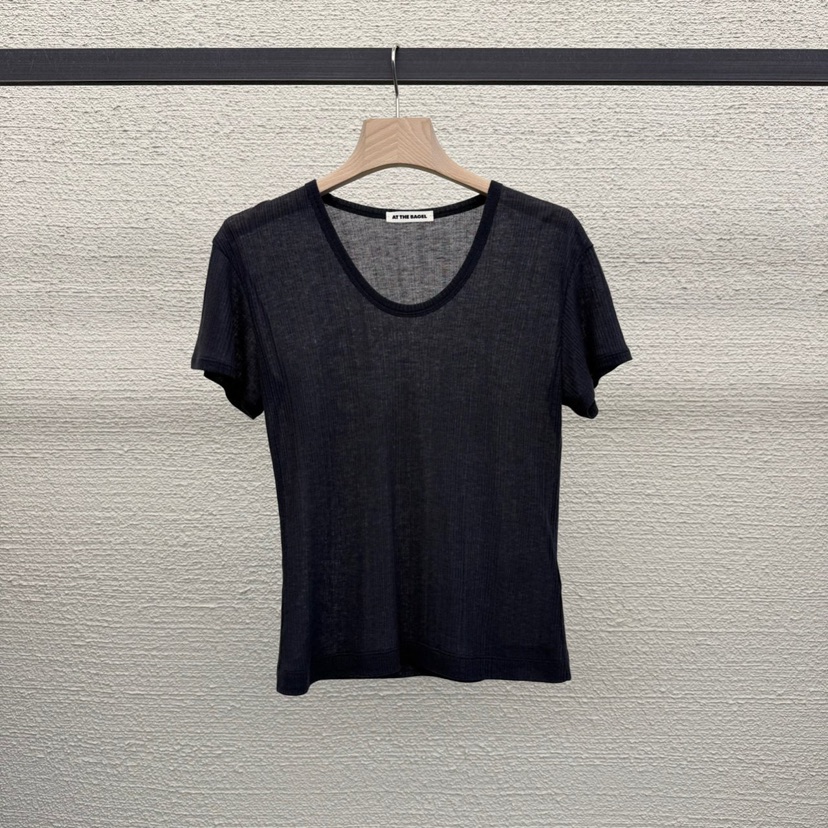 AT THE BAGEL韓國直郵㊣東大門實拍女裝新品時尚休閑25春夏T恤AT THE BAGELT恤圖色4