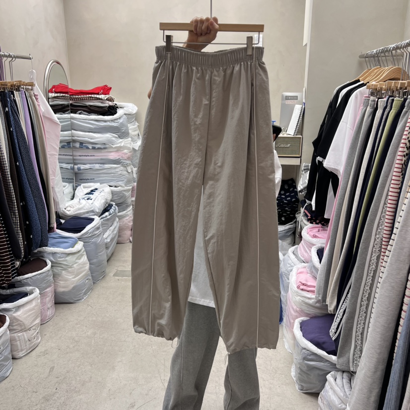 BREEZE直郵韓國代購㊣女裝新品職業熱賣人氣時尚休閑褲拉鏈BREEZE休閑褲圖色2