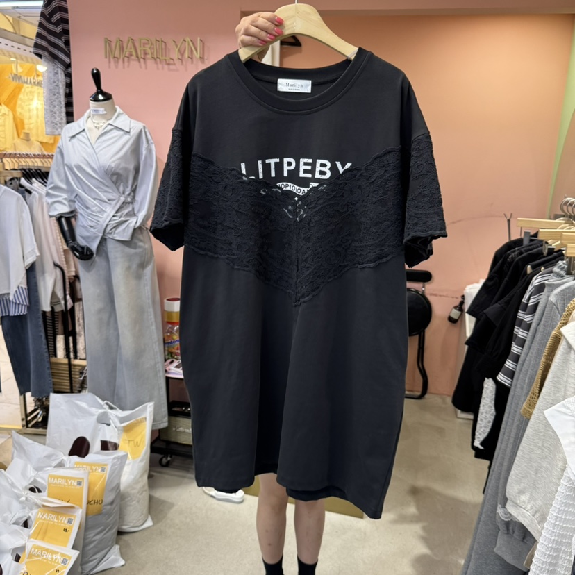 MARILYN韓國㊣直郵東大門代購女裝新品25春夏推薦休閑連衣裙MARILYN連衣裙圖色2