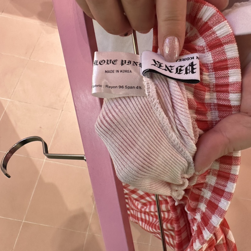 LOVE PINK直郵韓國代購㊣女裝新品25春夏推薦人氣熱賣休閑褲LOVE PINK休閑褲
