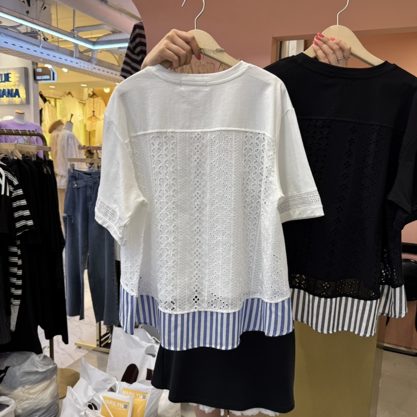 MARILYN韓國㊣直郵東大門代購女裝新品休閑人氣熱賣25春夏T恤MARILYNT恤