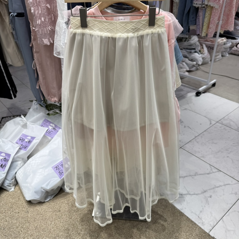 VIRUS直郵韓國代購㊣女裝新款人氣推薦職業時尚半身裙中短裙VIRUS半身裙/中短裙