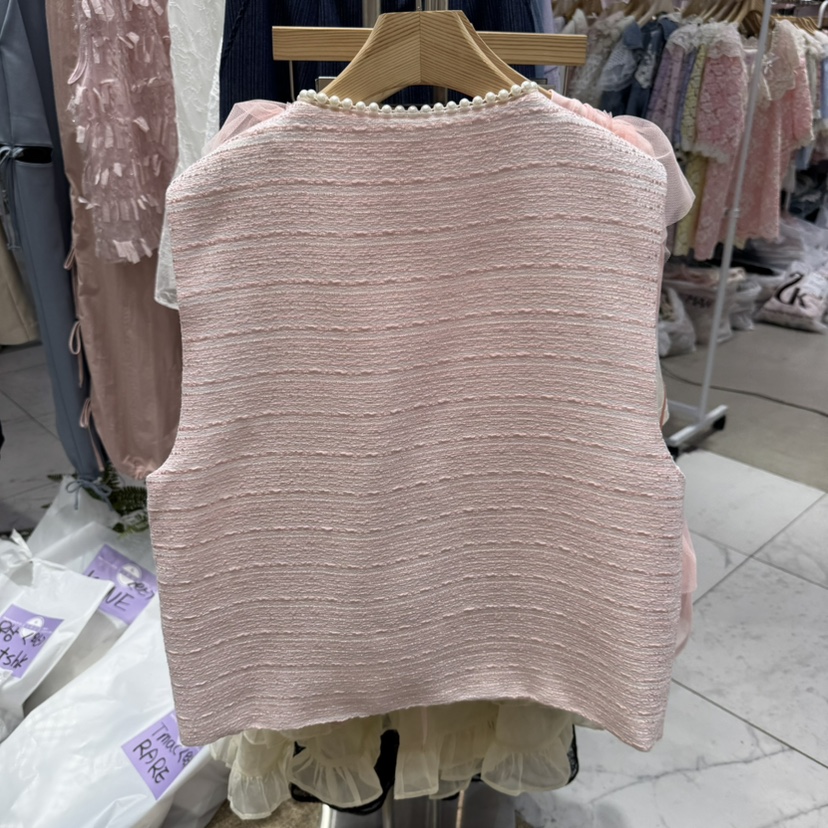 VIRUS直郵韓國代購㊣女裝新品休閑時尚推薦人氣25春夏職業馬甲VIRUS馬甲