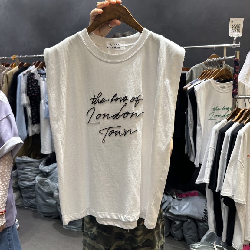 LADYBLACK韓國㊣直郵東大門代購女裝新品時尚推薦吊帶背心刺繡LADYBLACK吊帶/背心圖色3