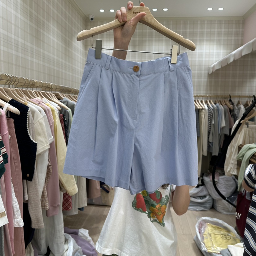 OURMOMENT韓國直郵㊣女裝新品25春夏時尚熱賣職業休閑推薦短褲OURMOMENT短褲圖色5