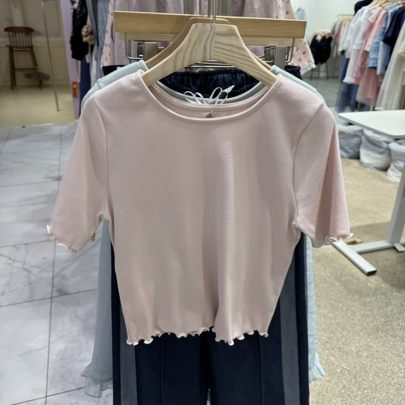 VIRUS直郵韓國代購㊣女裝新品推薦人氣休閑25春夏熱賣職業T恤VIRUST恤