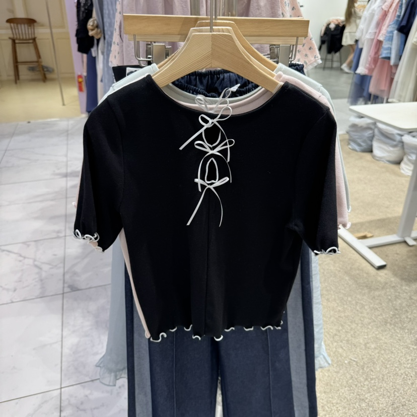 VIRUS直郵韓國代購㊣女裝新品推薦人氣休閑25春夏熱賣職業T恤VIRUST恤圖色3