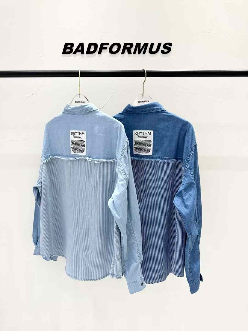 BADFORMUS韓國直郵㊣女裝新品時尚推薦熱賣職業25春夏襯衫蕾絲衫BADFORMUS襯衫/蕾絲衫