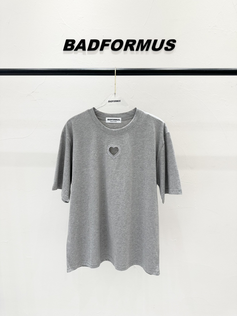 BADFORMUS韓國直郵㊣東大門實拍女裝新品推薦休閑熱賣職業T恤BADFORMUST恤圖色3