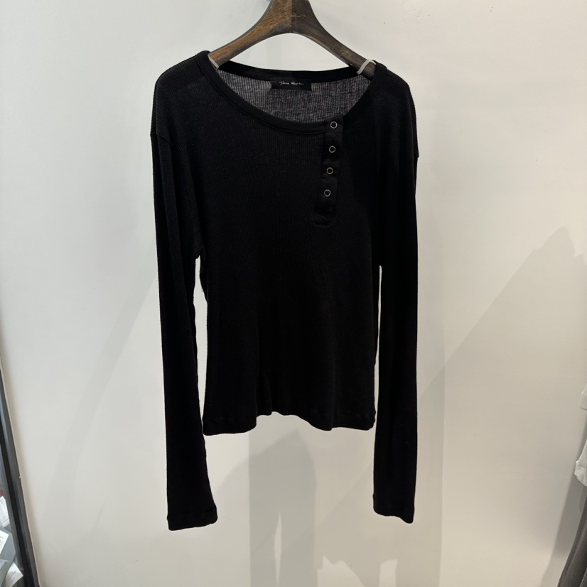 JANE BIRKIN韓國㊣直郵東大門代購女裝新款人氣時尚長袖T恤JANE BIRKIN設計師品牌長袖T恤圖色2