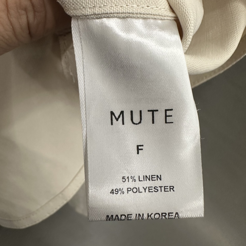 MUTE-P韓國直郵㊣女裝新品休閑推薦人氣職業時尚25春夏短褲MUTE短褲