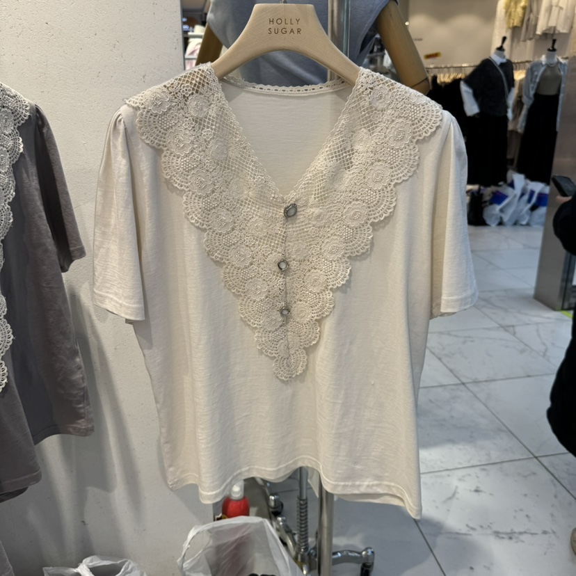 PIT A PAT韓國直郵㊣女裝新品25春夏人氣推薦職業時尚T恤PIT A PATT恤圖色2