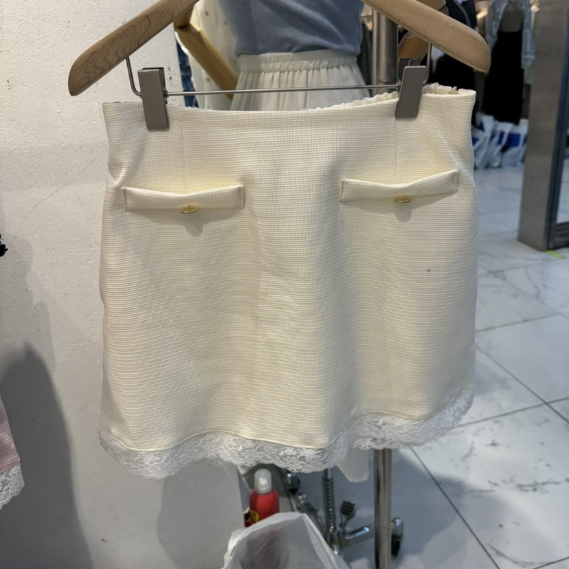 PIT A PAT直郵韓國代購㊣女裝新品時尚熱賣人氣休閑25春夏短裙PIT A PAT短裙圖色1