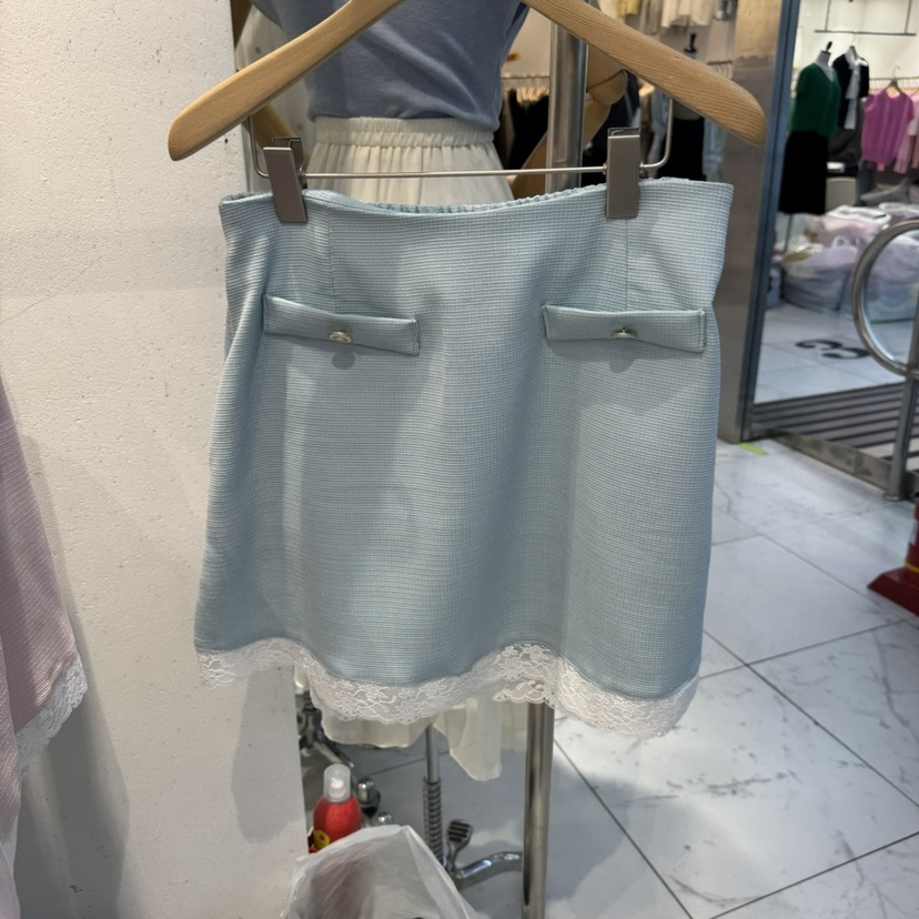 PIT A PAT直郵韓國代購㊣女裝新品時尚熱賣人氣休閑25春夏短裙PIT A PAT短裙圖色3