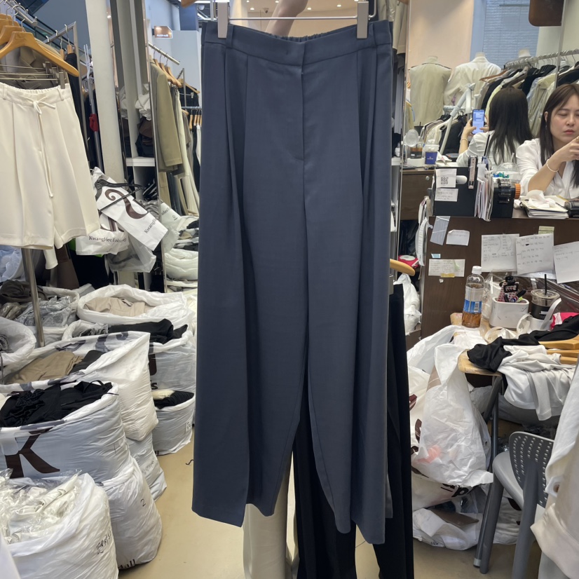SANS韓國直郵㊣女裝新款熱賣職業人氣休閑25春夏推薦休閑褲SANS休閑褲圖色2