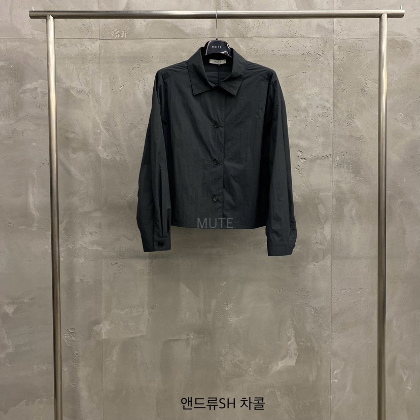 MUTE-P直郵韓國代購㊣女裝新款職業25春夏推薦休閑襯衫蕾絲衫MUTE襯衫/蕾絲衫圖色2