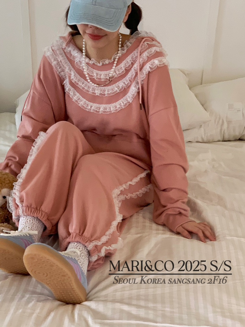 MARI CO韓國㊣直郵東大門代購女裝新品推薦25春夏人氣休閑褲MARI CO休閑褲