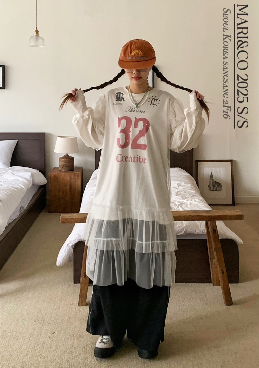 MARI CO韓國直郵㊣女裝新款休閑人氣熱賣時尚25春夏連衣裙MARI CO連衣裙