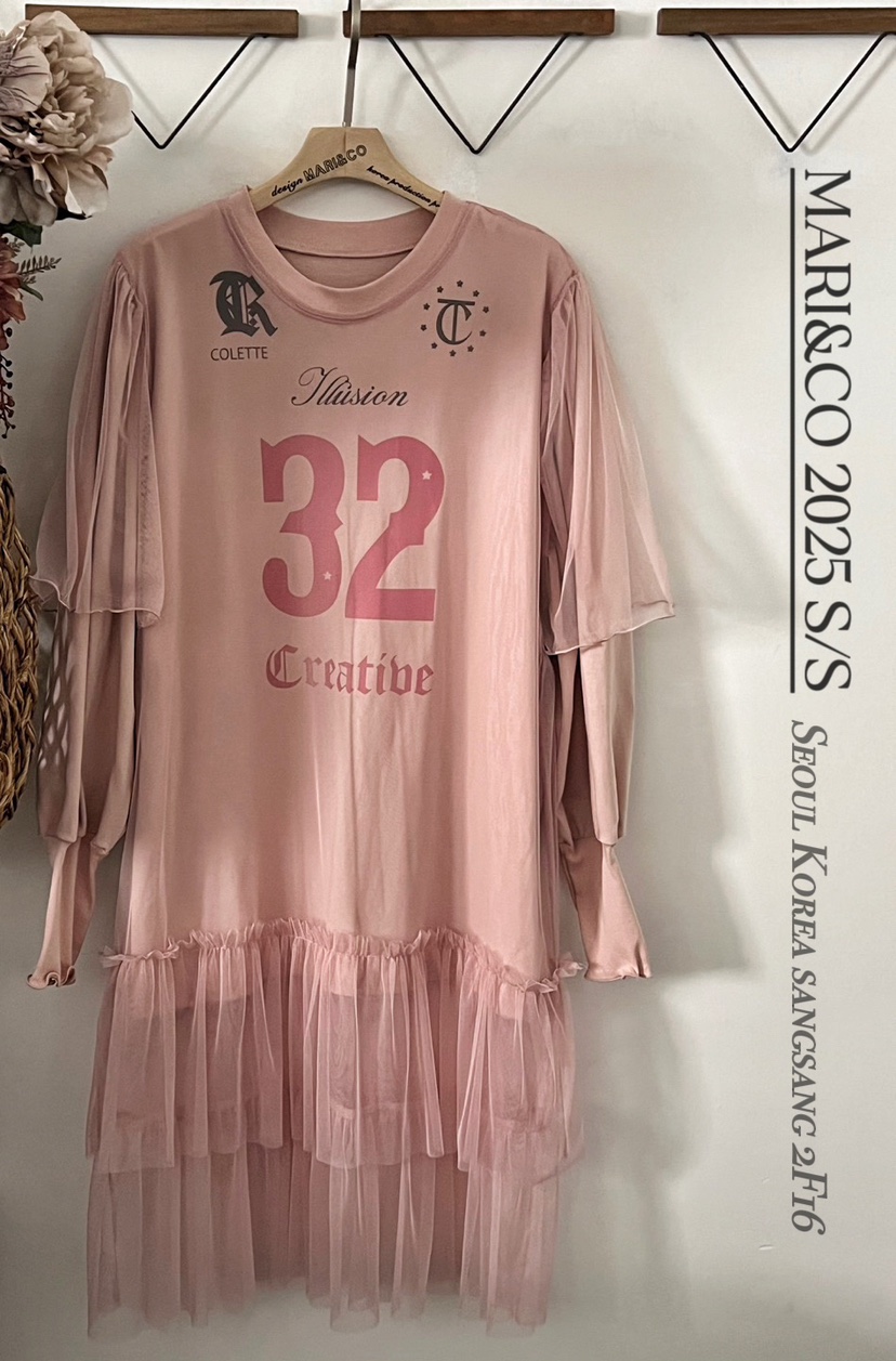 MARI CO韓國直郵㊣女裝新款休閑人氣熱賣時尚25春夏連衣裙MARI CO連衣裙圖色2