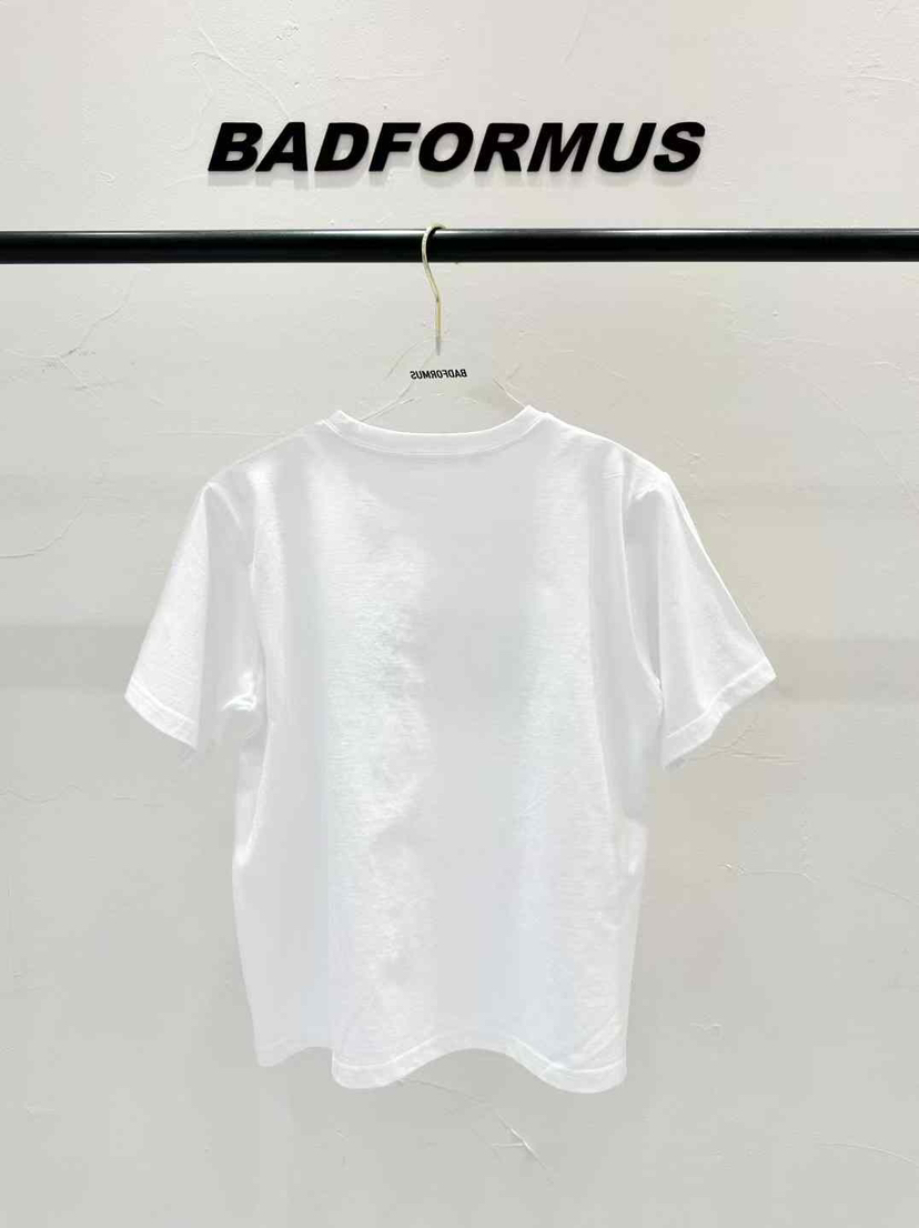 BADFORMUS韓國直郵㊣東大門實拍女裝新品職業熱賣25春夏T恤BADFORMUST恤