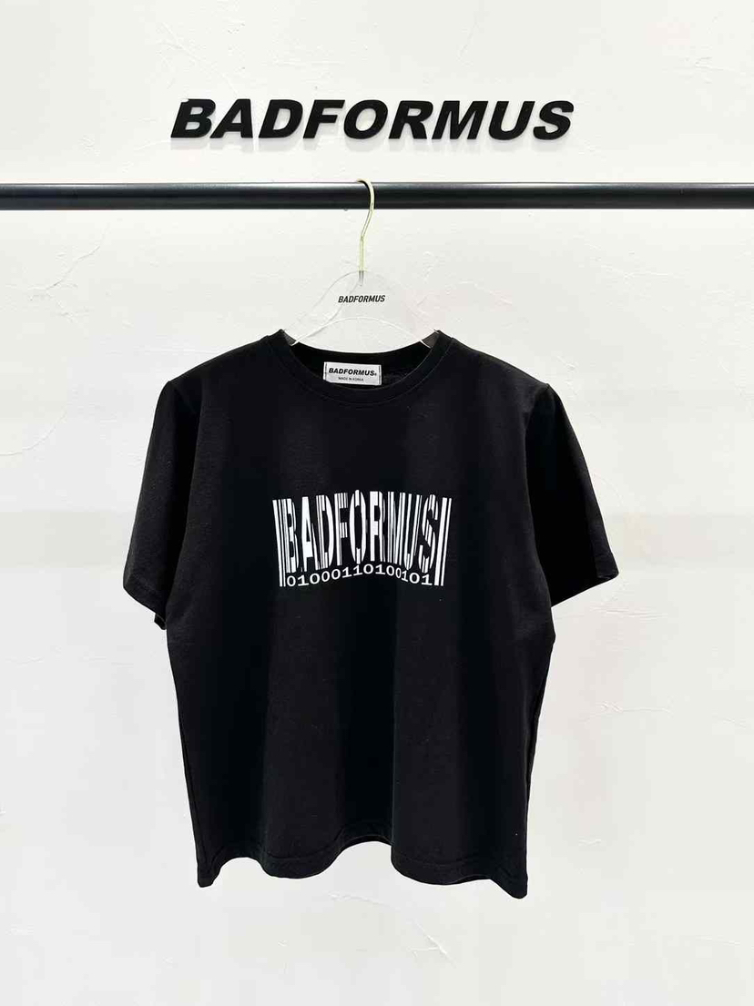 BADFORMUS韓國直郵㊣東大門實拍女裝新品職業熱賣25春夏T恤BADFORMUST恤圖色3