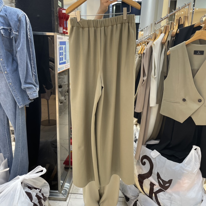 SANS韓國直郵㊣女裝新款休閑人氣時尚推薦熱賣職業25春夏休閑褲SANS休閑褲