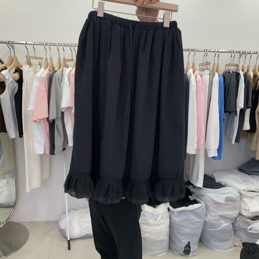 LELEN韓國直郵㊣女裝新品休閑時尚推薦人氣25春夏半身裙中短裙LELEN半身裙/中短裙圖色2
