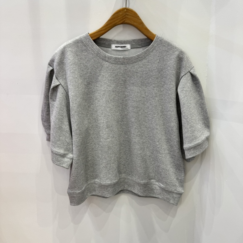HAPPYBERRY直郵韓國代購㊣女裝新品職業25春夏休閑時尚熱賣T恤HAPPYBERRYT恤圖色3
