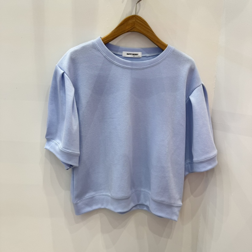 HAPPYBERRY直郵韓國代購㊣女裝新品職業25春夏休閑時尚熱賣T恤HAPPYBERRYT恤圖色5
