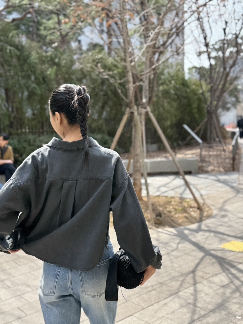 LIMLIMLIM直郵韓國代購㊣女裝新款熱賣休閑推薦襯衫蕾絲衫亞麻LIM LIM LIM襯衫/蕾絲衫