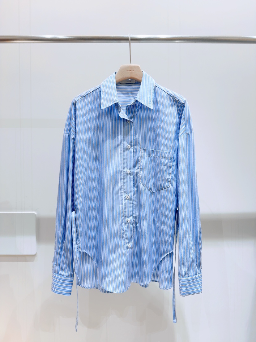LIMLIMLIM直郵韓國代購㊣女裝新品25春夏熱賣襯衫蕾絲衫含腰繩LIM LIM LIM襯衫/蕾絲衫圖色2