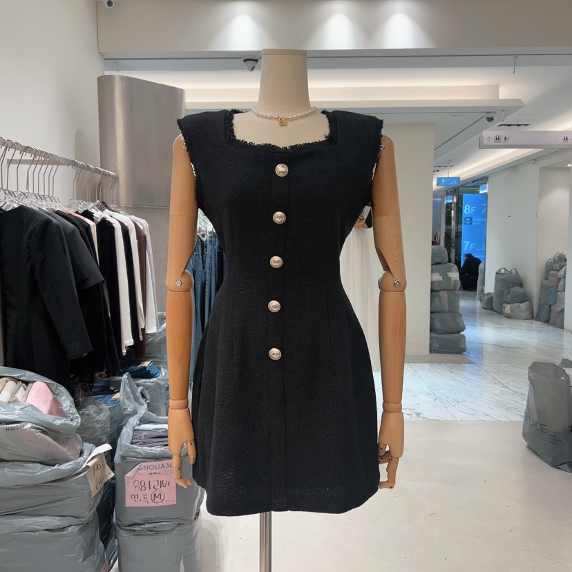 MAGNOLIA36-P韓國直郵㊣東大門實拍女裝新品職業人氣連衣裙MAGNOLIA36-P連衣裙圖色2