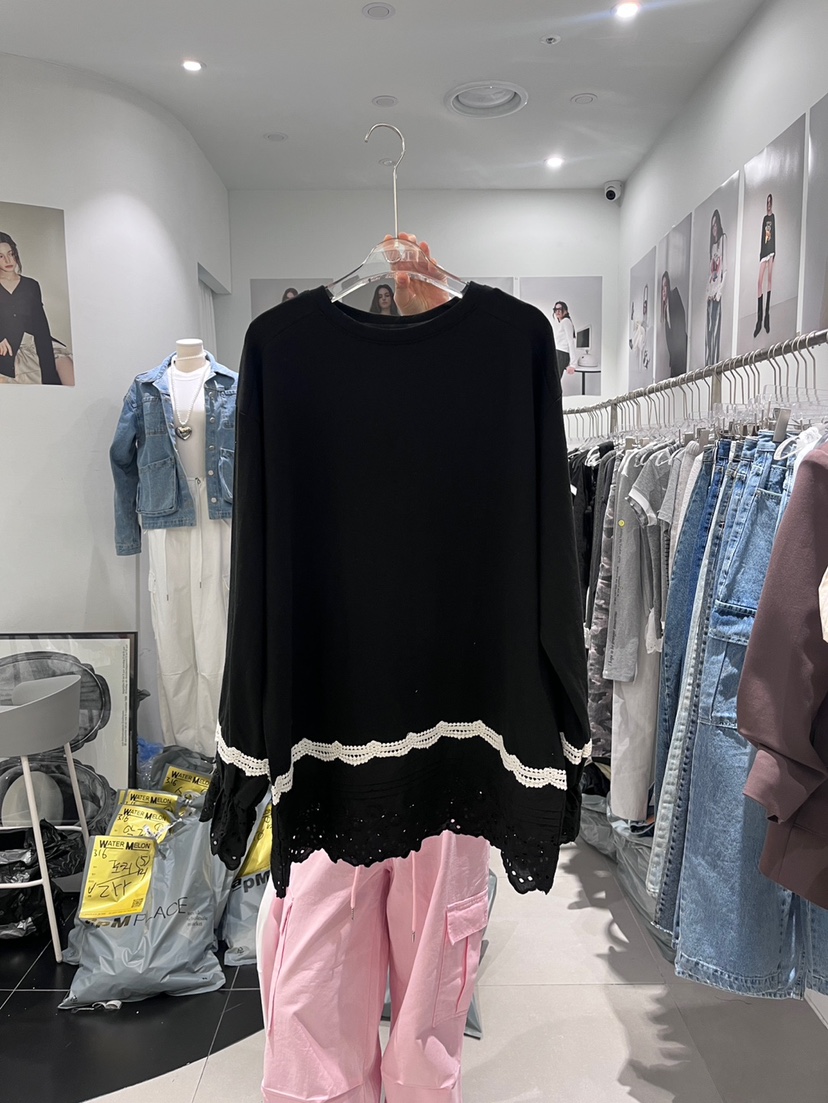 WATERMELON韓國直郵㊣東大門實拍女裝新品職業時尚人氣長袖T恤WATERMELON長袖T恤圖色2