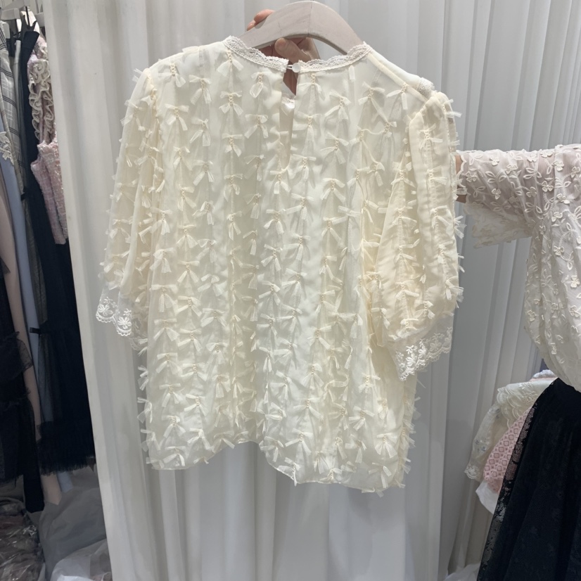 YARD直郵韓國代購㊣女裝新品休閑人氣時尚熱賣25春夏襯衫蕾絲衫YARD襯衫/蕾絲衫
