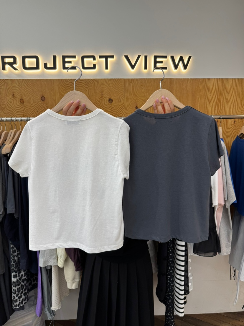 PROJECTVIEW直郵韓國代購㊣女裝新款人氣25春夏時尚T恤史努比PROJECTVIEWT恤