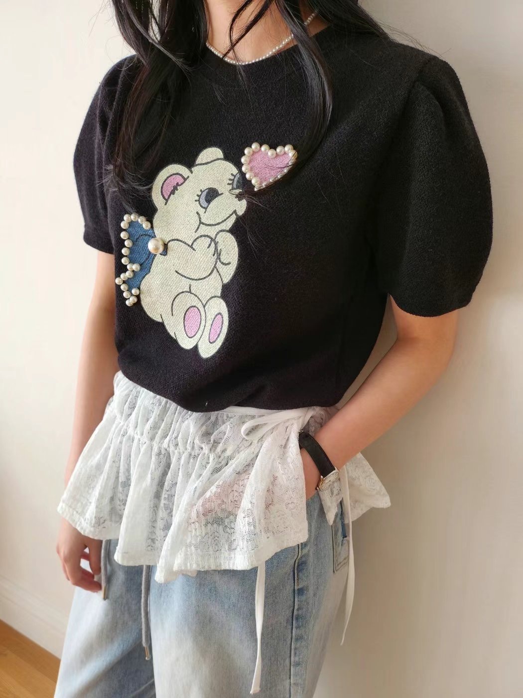 LAYERING直郵韓國代購㊣女裝新款人氣25春夏熱賣時尚職業短裙LAYERING短裙