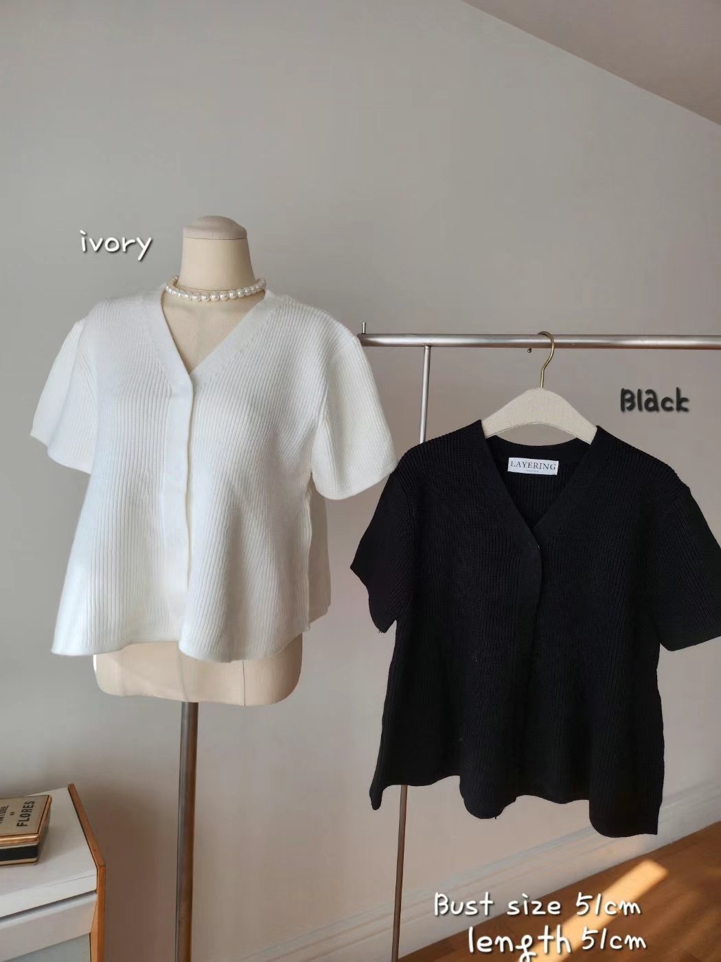 LAYERING直郵韓國代購㊣女裝新品25春夏人氣職業推薦針織衫LAYERING針織衫