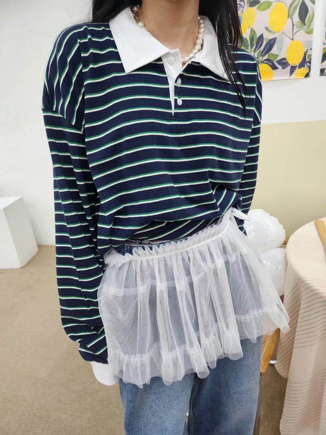 LAYERING韓國直郵㊣女裝新品25春夏人氣時尚休閑推薦職業短裙LAYERING短裙
