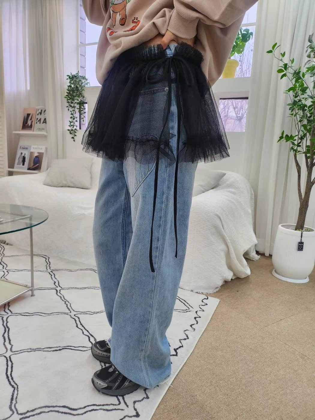 LAYERING韓國直郵㊣女裝新品25春夏人氣時尚休閑推薦職業短裙LAYERING短裙