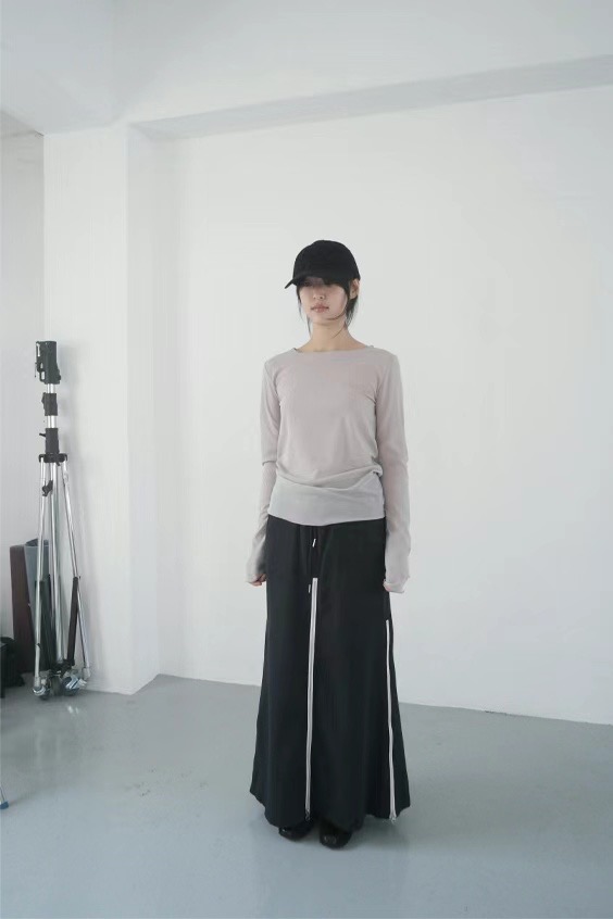 MURMURING-머머링-T韓國直郵㊣女裝新品推薦時尚25春夏長袖T恤MURMURING長袖T恤