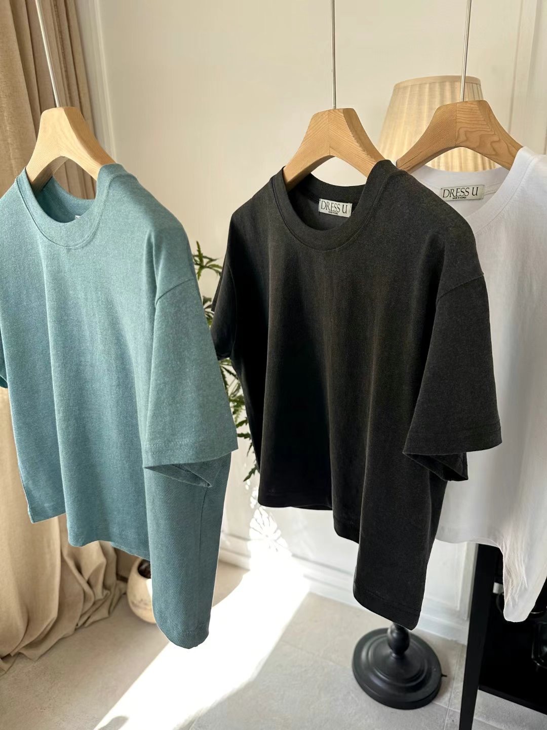 DRESS U韓國直郵㊣東大門實拍女裝新品職業熱賣25春夏休閑T恤DRESS UT恤